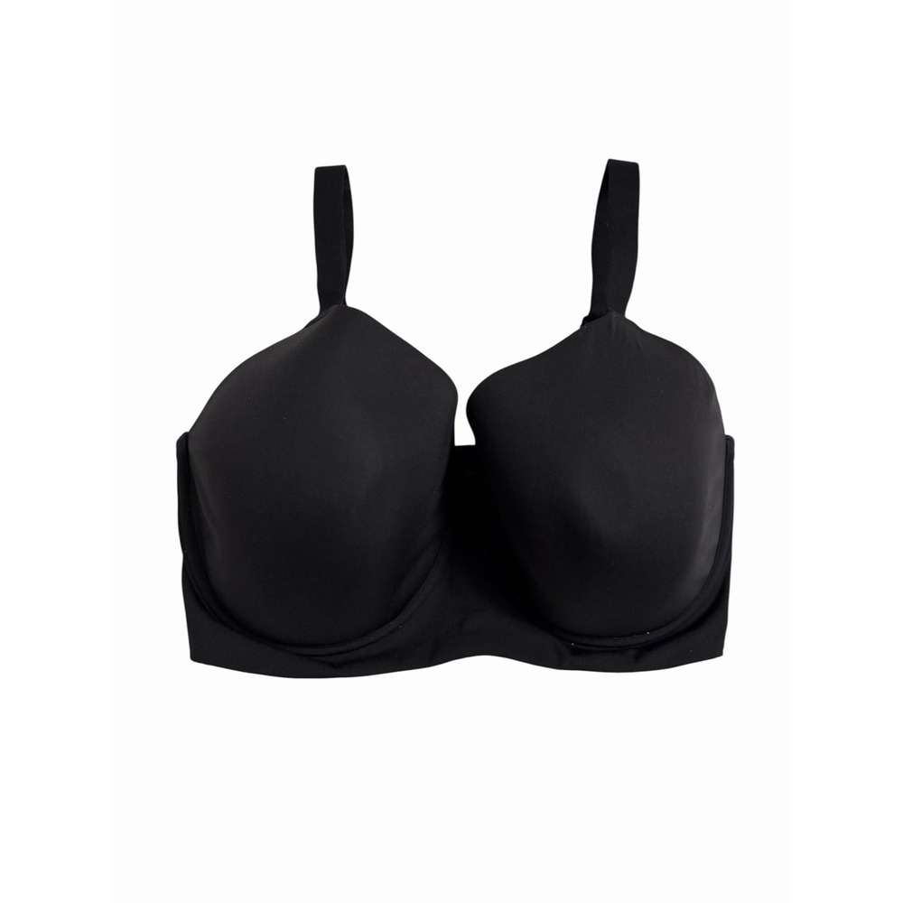 Bare Necessities The Favorite Longline T-Shirt Bra B30365 Size 38G Black Lined